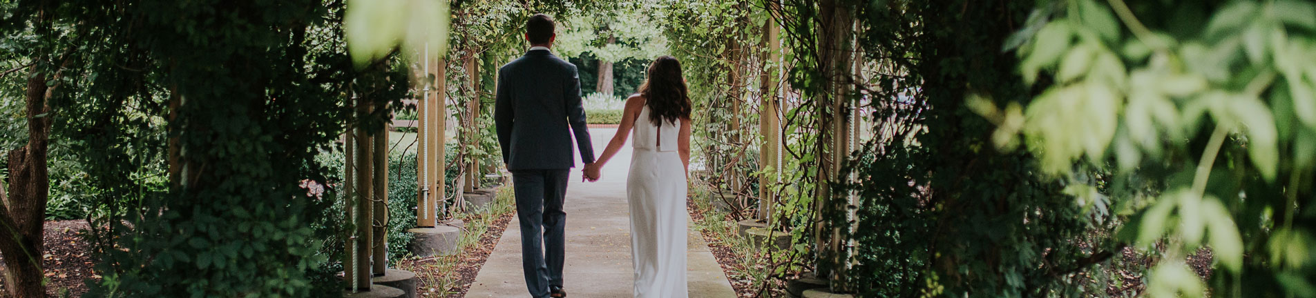 wedding at the garden